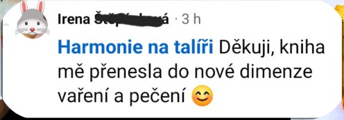 Skutečná zpětná vazba od čtenářky knihy