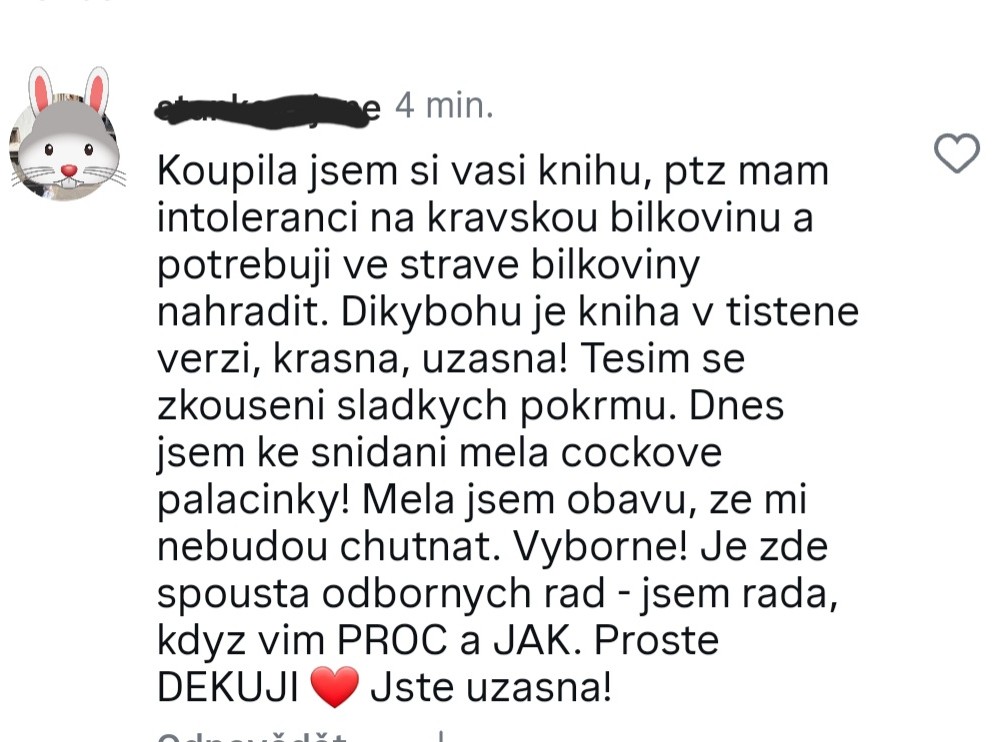 Skutečná recenze čtenářky knihy na Facebooku