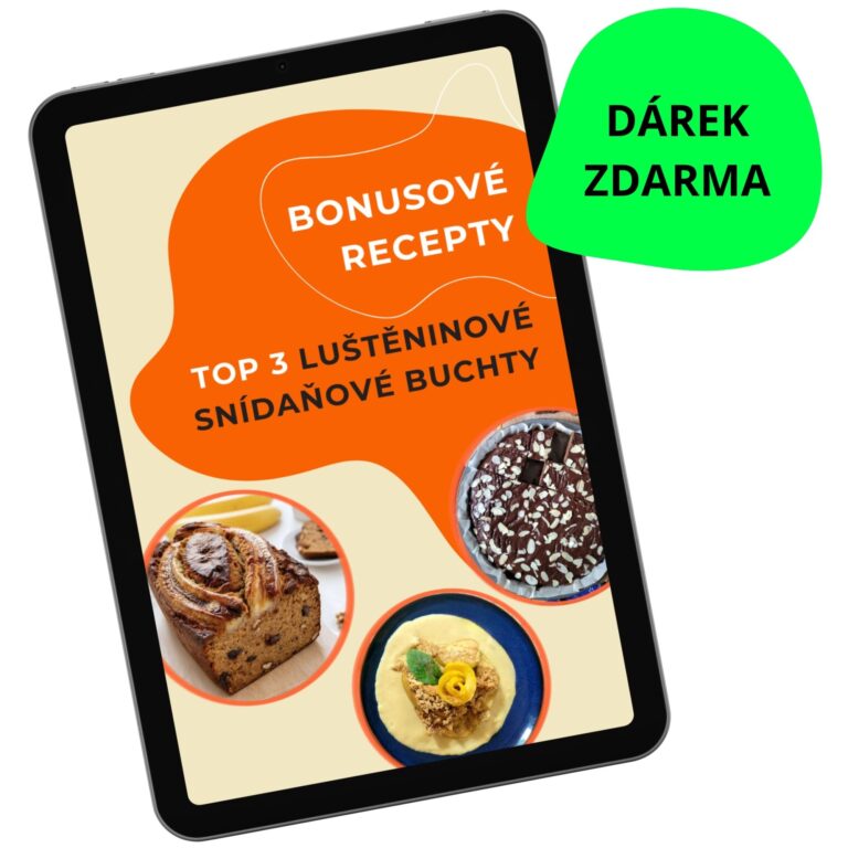 Dárek 2: TOP 3 luštěninové snídaňové buchty
