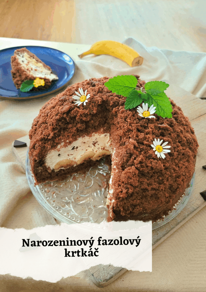 Narozeninový fazolový krtkáč - recept z knihy Luštěniny, jak je neznáte